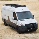 Westin 19-23 Mercedes-Benz Sprinter 144in WB/High Roof Mesa Roof Rack - Textured Black thumbnail 6