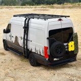 Westin 19-23 Mercedes-Benz Sprinter 144in WB/High Roof Mesa Roof Rack - Textured Black thumbnail 9