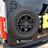 Westin 19-24 Mercedes-Benz Sprinter XTS Rear Tire Carrier - Textured Black thumbnail 5