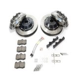 Alcon 2009+ Nissan GT-R R35 380x33mm Rotor 4 Piston Caliper RC4 Rear Axle Kit - Grey thumbnail 1