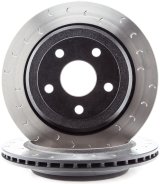 Alcon 2018+ Jeep Wrangler JL Slotted Rotor - Rear Left thumbnail 1