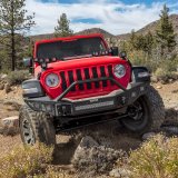 Go Rhino 07-20 Jeep Wrangler JL/JLU/JK/JKU/Gladiator JT Rockline Full Width Bumper w/ Overrider thumbnail 5