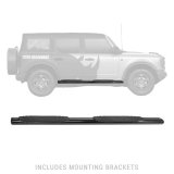 Go Rhino 4in OE Xtreme SideSteps - Textured Black - 71in thumbnail 1