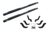 Go Rhino 4in OE Xtreme SideSteps - Textured Black - 80in thumbnail 3