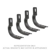 Go Rhino 19-20 Chevrolet Silverado 1500 Brackets for OE Xtreme Cab Length SideSteps thumbnail 1