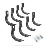 Go Rhino 19-20 Chevrolet Silverado 1500 Brackets for OE Xtreme Cab Length SideSteps thumbnail 2