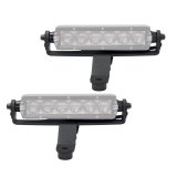 Go Rhino 18-20 Jeep Wrangler JL/JLU/Gladiator JT Light Mount - Two 6in Single Tow thumbnail 1