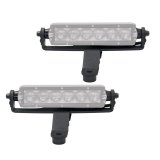 Go Rhino 18-20 Jeep Wrangler JL/JLU/Gladiator JT Light Mount - Two 6in Single Tow thumbnail 2