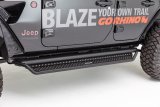 Go Rhino Dominator Extreme D1 Side Steps - Tex Blk - 87in thumbnail 3