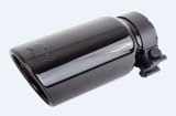 Go Rhino Exhaust Tip - Black Chrome - ID 3in x L 10in x OD 4in thumbnail 1