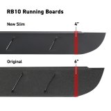 Go Rhino RB10 Slim Running Boards - Universal 80in. - Tex. Blk thumbnail 3