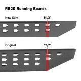 Go Rhino RB20 Slim Running Boards - Universal 68in. - Bedliner Coating thumbnail 9