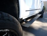 RealTruck 15-19 Chevy Silverado 25/3500HD CC Dsl 4dr VoltStep Electric Running Board Kit - Tex. Blk thumbnail 4