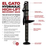 Go Rhino Xventure Gear EG1 El Gato Hydraulic Jack - Graphite thumbnail 7