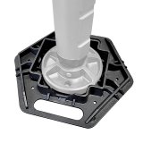 Go Rhino Xventure Gear El Gato Base Plate - Blk thumbnail 1