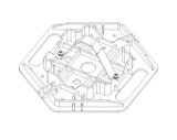 Go Rhino Xventure Gear El Gato Base Plate - Blk thumbnail 5