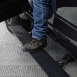 RealTruck 22-24 Toyota Tundra Crew Cab VoltStep Electric Running Board Kit - Tex. Blk thumbnail 1