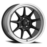 Konig Countergram 15x7.5 4x100 ET35 Matte Black / Matte Machined Lip thumbnail 1