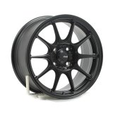 Konig Dekagram 16x8 4x108 ET40 Semi-Matte Black thumbnail 2