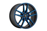 Konig Myth 19x8.5 5x114.3 ET40 Gloss Black w/ Blue Tinted Clearcoat thumbnail 1