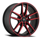 Konig Myth 18x8 5x112 ET43 Gloss Black w/ Red Tinted Clearcoat thumbnail 2