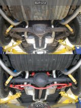 UMI Performance 64-72 GM A-Body Solid Front and Rear Sway Bar Kit thumbnail 5