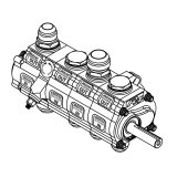 Peterson Fluid Systems R4 4-Stage Oil Pump - Right Side Mount - Rear Drive Drag thumbnail 1