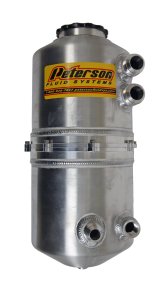 Peterson Fluid Systems Tank Drag 2.3 Gallon -12AN Dual Return w/ Catch Can thumbnail 1