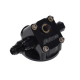 Peterson Fluid Systems Primer Filter Mount -12AN Chevrolet - Left to Right thumbnail 1