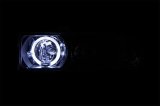 ANZO 1998-2005 Chevrolet S-10 Projector Headlights w/ Halo Black thumbnail 2