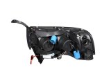 ANZO 1994-2001 Dodge Ram Projector Headlights w/ Halo Chrome thumbnail 9