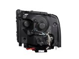ANZO 2005-2007 Ford Excursion Projector Headlights w/ Halo Black w/ LED Strip (CCFL) 1pc thumbnail 7