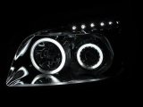 ANZO 2006-2008 Toyota Rav4 Projector Headlights w/ Halo Black thumbnail 2