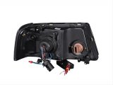 ANZO 2001-2011 Ford Ranger Projector Headlights w/ Halo Black (CCFL) 1 pc thumbnail 2
