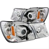 ANZO 1998-2007 Lexus Lx470 Projector Headlights w/ Halo Chrome (CCFL) thumbnail 3