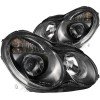ANZO 2001-2007 Mercedes Benz C Class W203 Projector Headlights Black thumbnail 9