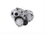 ANZO 2001-2007 Mercedes Benz C Class W203 Projector Headlights Chrome thumbnail 2