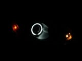 ANZO 2004-2007 Mitsubishi Lancer Projector Headlights w/ Halo Black (CCFL) thumbnail 8