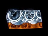 ANZO 2005-2010 Chrysler 300 Crystal Headlights w/ Halo Chrome (CCFL) thumbnail 1