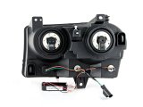ANZO 2005-2010 Chrysler 300 Crystal Headlights w/ Halo Chrome (CCFL) thumbnail 9