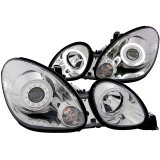 ANZO 1998-2005 Lexus Gs300 Projector Headlights w/ Halo Chrome thumbnail 8