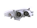ANZO 2007-2009 Toyota Camry Projector Headlights w/ Halo Chrome thumbnail 7