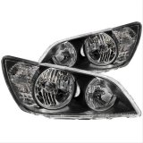 ANZO 01-05 Lexus IS300 Crystal Headlights Black (HID) thumbnail 2