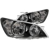 ANZO 01-05 Lexus IS300 Crystal Headlights Black (HID) thumbnail 5