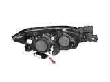 ANZO 2004-2008 Mazda 3 Projector Headlights w/ Halo Black (CCFL) thumbnail 7