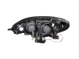 ANZO 2002-2003 Lexus Es300 Projector Headlights w/ Halo Black thumbnail 3