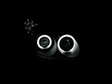 ANZO 2002-2003 Lexus Es300 Projector Headlights w/ Halo Black thumbnail 8