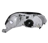 ANZO 1999-2000 Honda Civic Crystal Headlights Gun-Metal Gray thumbnail 6