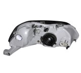 ANZO 1999-2000 Honda Civic Crystal Headlights Gun-Metal Gray thumbnail 7