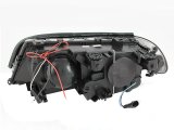 ANZO 2000-2003 BMW 3 Series E46 Projector Headlights w/ Halo Chrome thumbnail 8